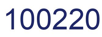 Número 100220 imagen azul