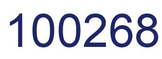 Número 100268 imagen azul