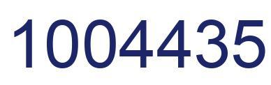 Number 1004435 blue image