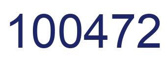 Number 100472 blue image