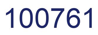 Número 100761 imagen azul