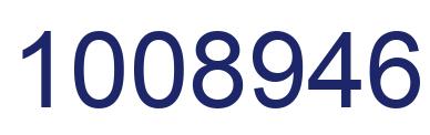 Number 1008946 blue image