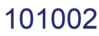 Número 101002 imagen azul