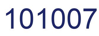 Número 101007 imagen azul