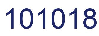 Número 101018 imagen azul