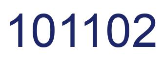 Number 101102 blue image