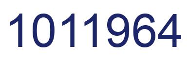 Número 1011964 imagen azul