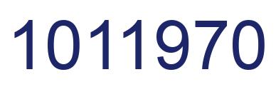 Número 1011970 imagen azul