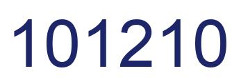 Número 101210 imagen azul