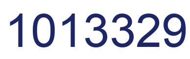 Number 1013329 blue image
