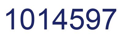 Número 1014597 imagen azul