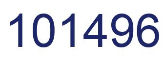 Número 101496 imagen azul