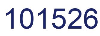 Número 101526 imagen azul