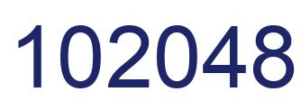 Número 102048 imagen azul