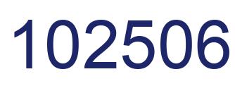 Número 102506 imagen azul