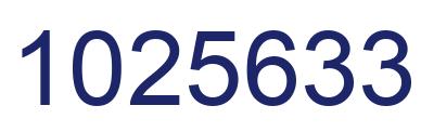 Número 1025633 imagen azul