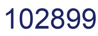 Número 102899 imagen azul