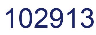 Número 102913 imagen azul