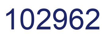 Number 102962 blue image
