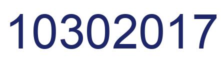 Number 10302017 blue image