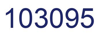 Número 103095 imagen azul