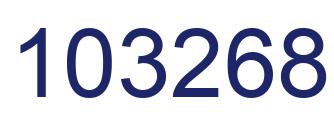 Número 103268 imagen azul
