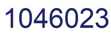 Number 1046023 blue image