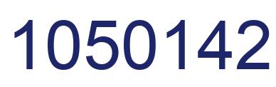 Number 1050142 blue image