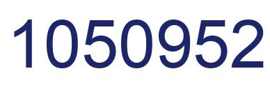 Number 1050952 blue image