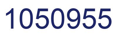 Number 1050955 blue image
