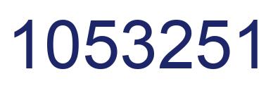 Número 1053251 imagen azul