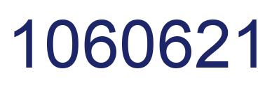 Number 1060621 blue image
