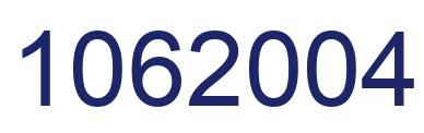Number 1062004 blue image