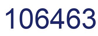 Número 106463 imagen azul