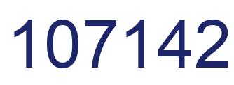 Número 107142 imagen azul