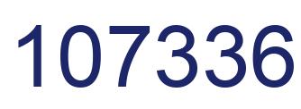 Number 107336 blue image
