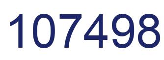Número 107498 imagen azul
