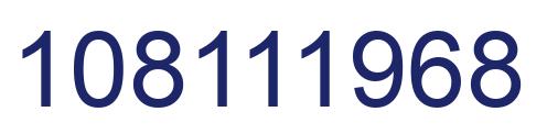Número 108111968 imagen azul