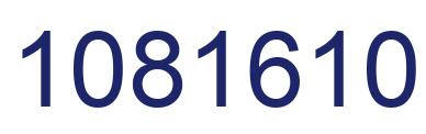 Número 1081610 imagen azul