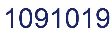 Número 1091019 imagen azul