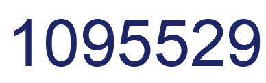 Número 1095529 imagen azul