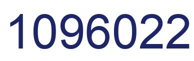Number 1096022 blue image