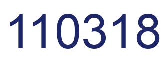 Number 110318 blue image