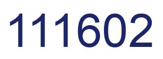 Number 111602 blue image