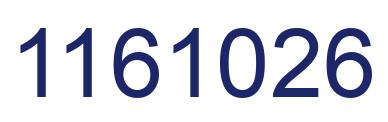Número 1161026 imagen azul