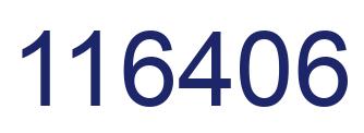 Número 116406 imagen azul