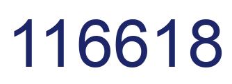 Número 116618 imagen azul