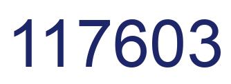 Número 117603 imagen azul