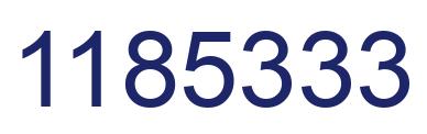 Número 1185333 imagen azul