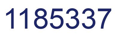 Número 1185337 imagen azul